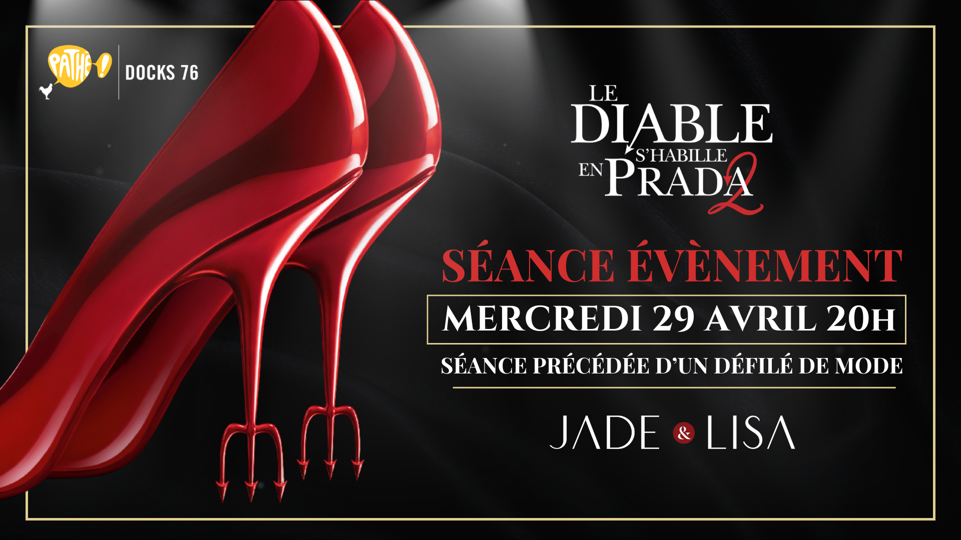 👠 Watch Party Jade & Lisa : Le Lookbook du Défilé