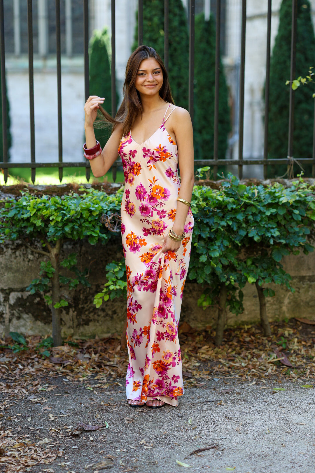 Robe longue « IRIS »
