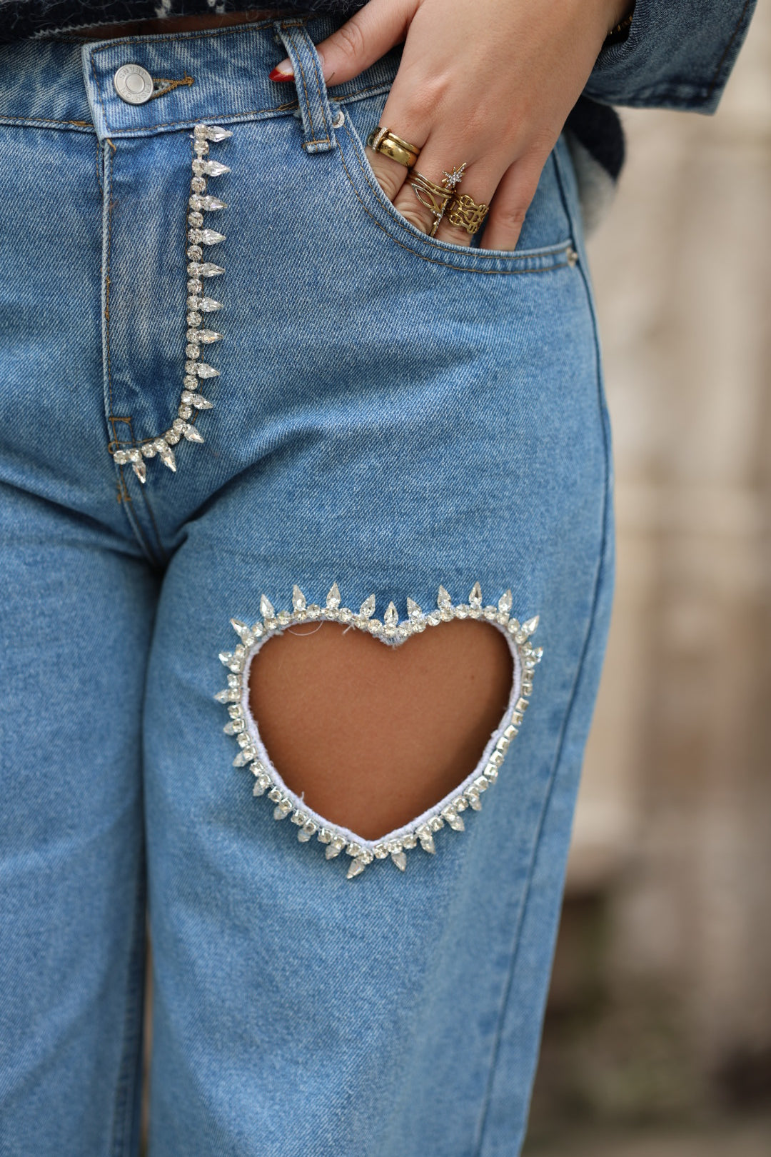 Jeans heart