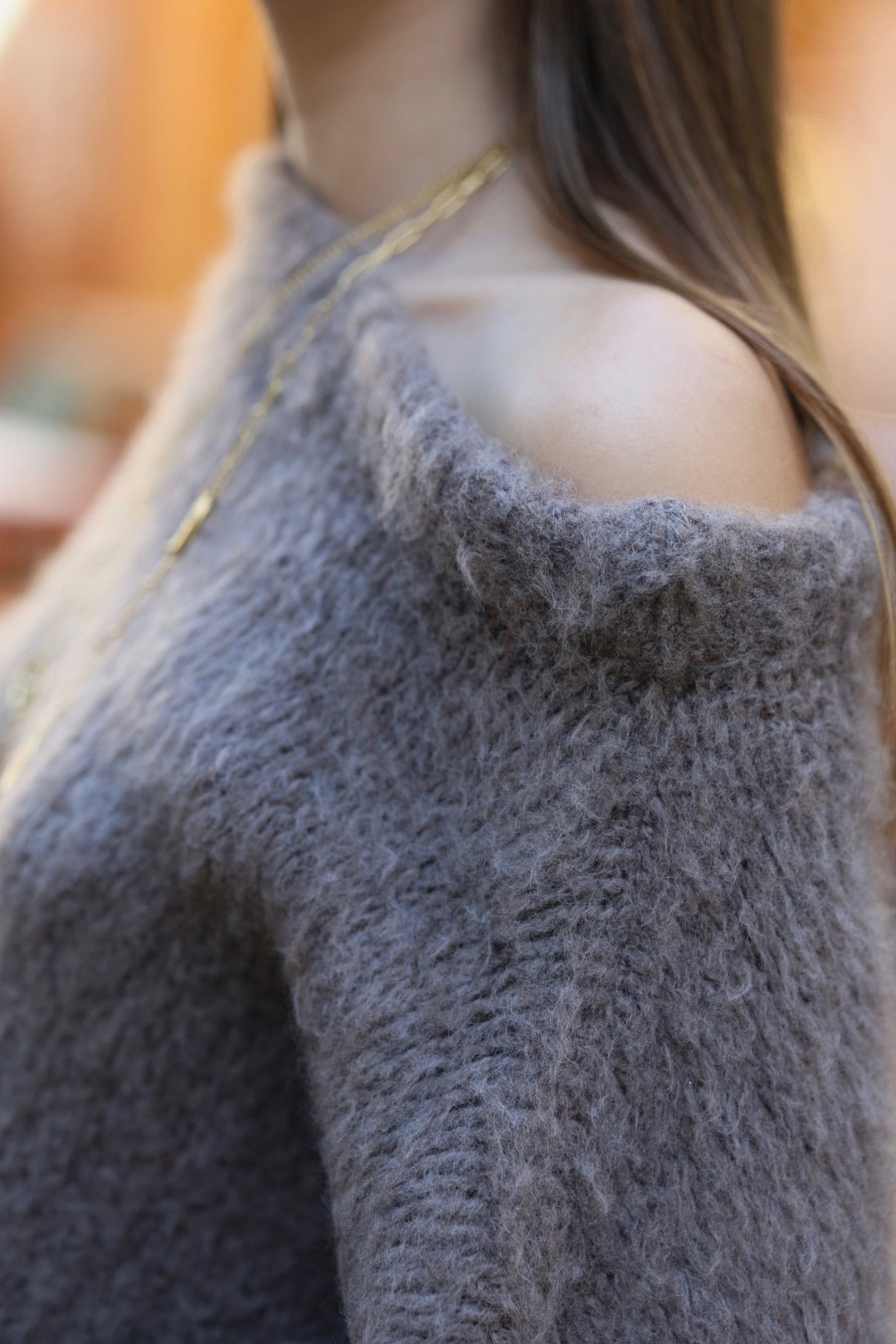 Pull asymétrique Cocoon