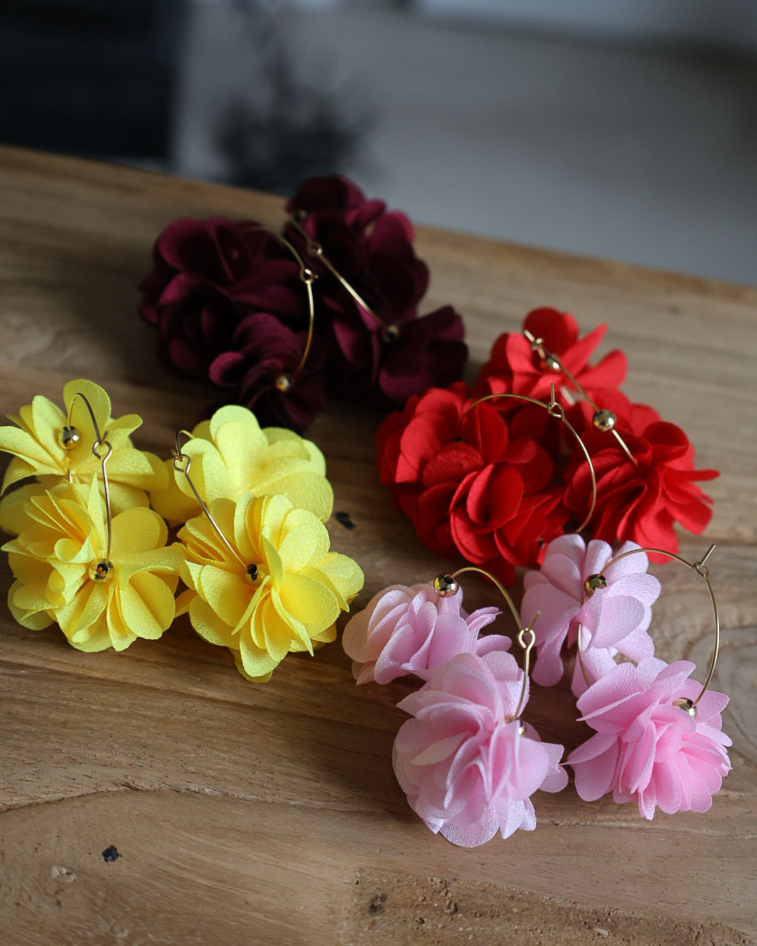 Boucles d'oreilles "FLORA"