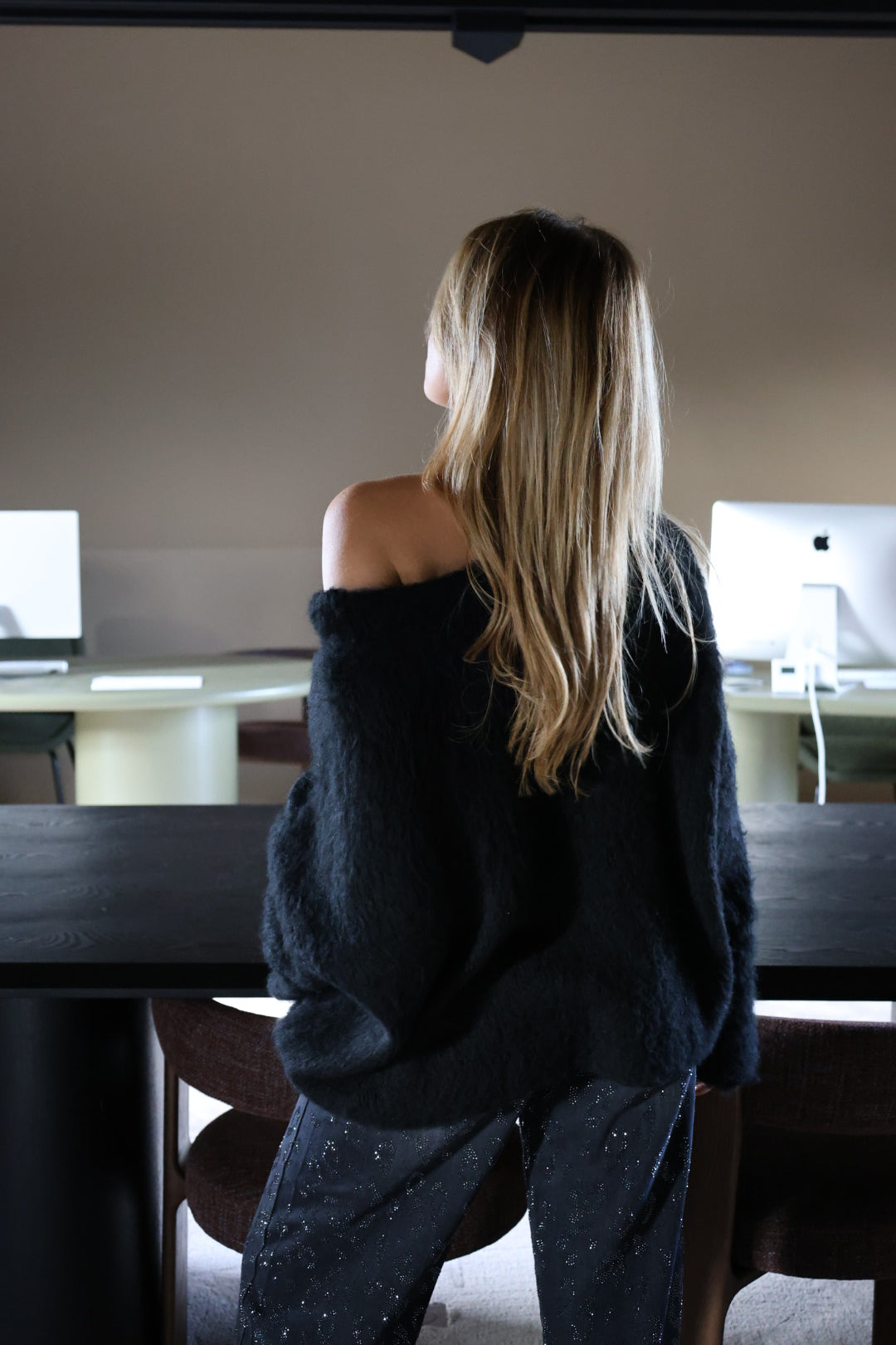 Pull asymétrique "Cocoon"