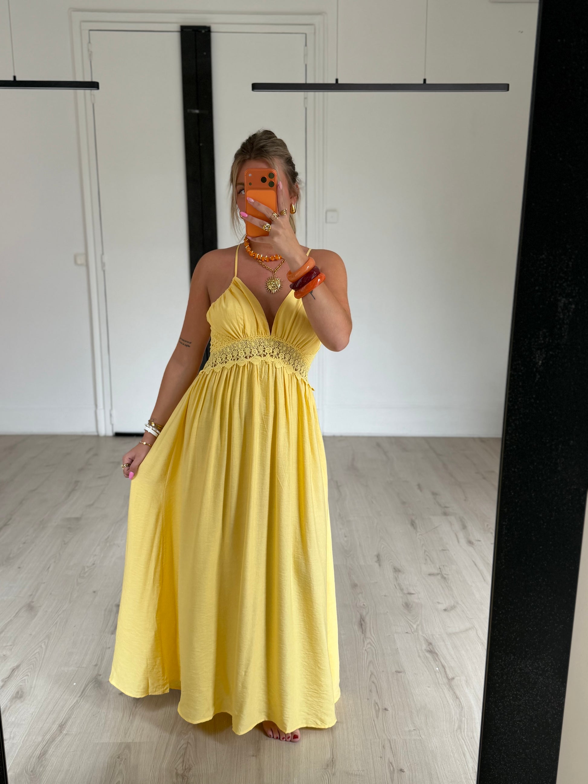 Robe dos nu "JUNE"