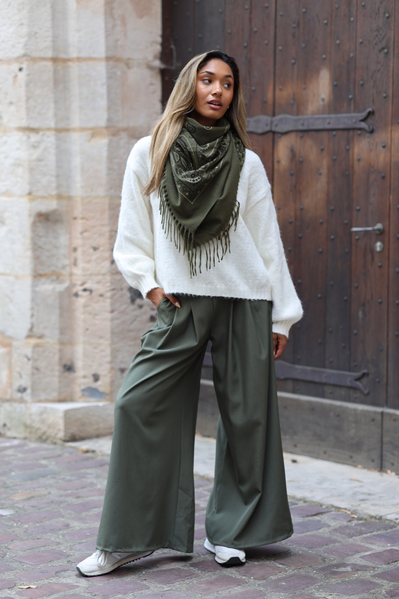 Pantalon de tailleur « PACO » uni
