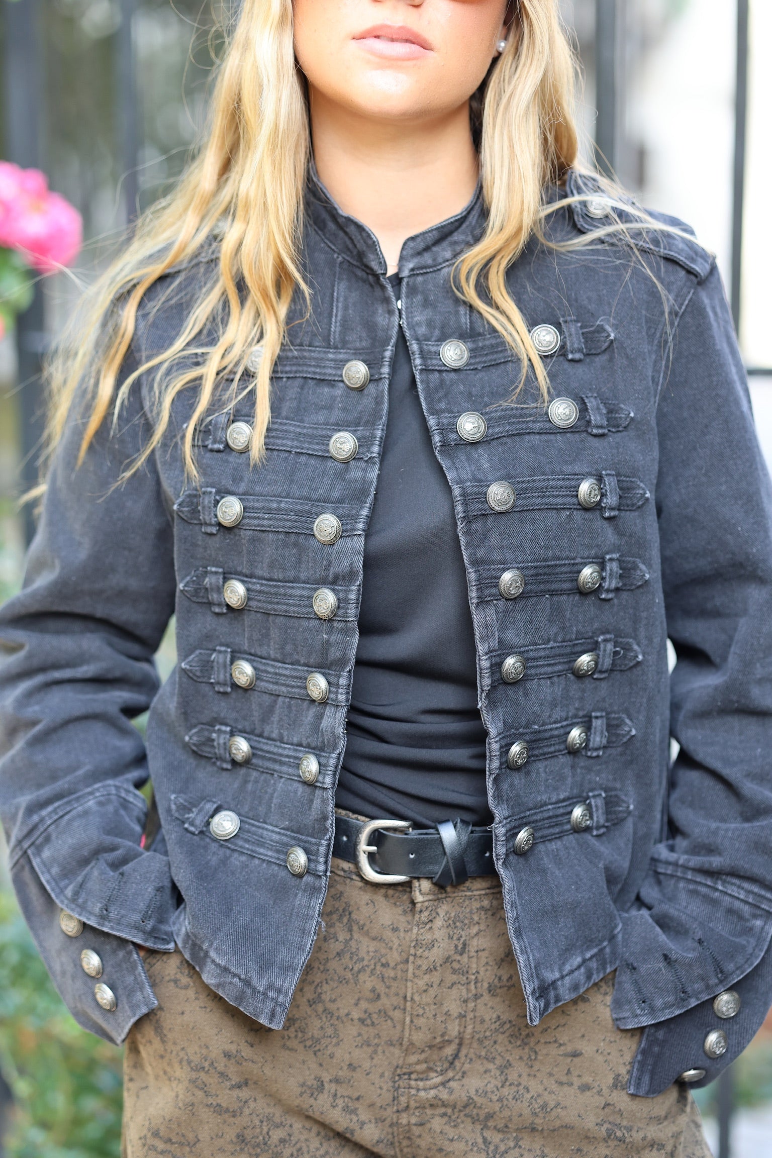 Veste en jeans "VICTORIENNE"