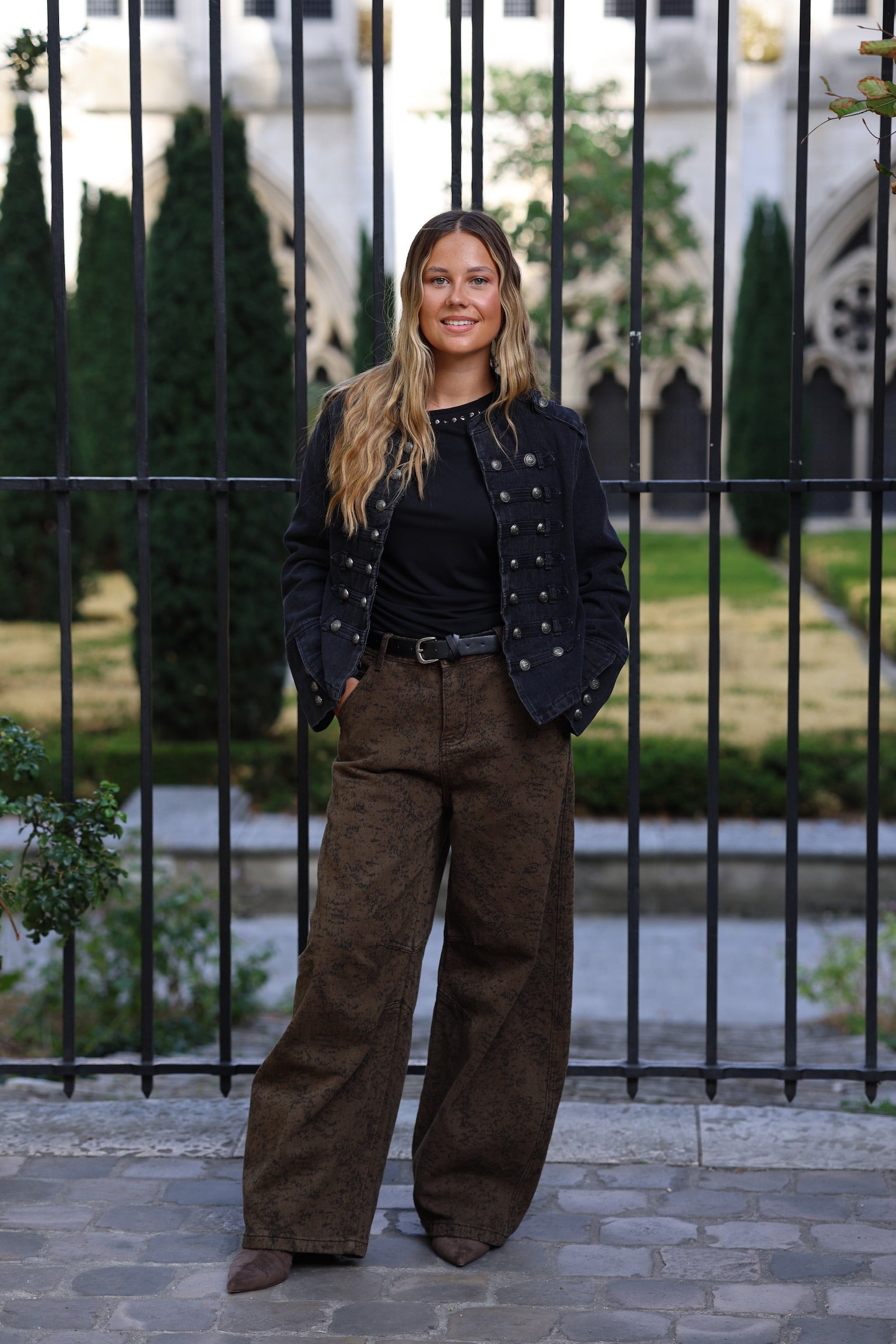Veste en jeans "VICTORIENNE"