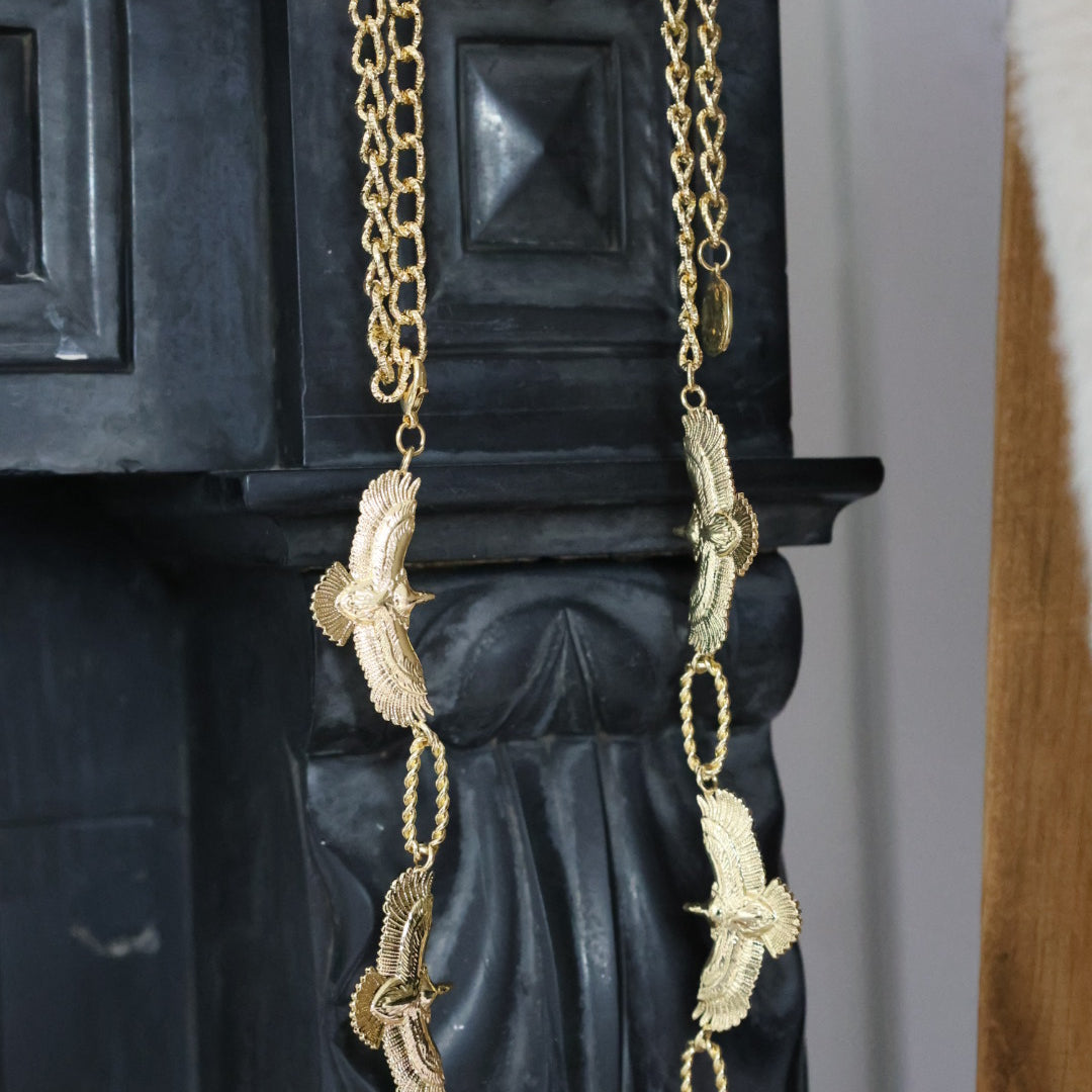ceinture chaine aigle