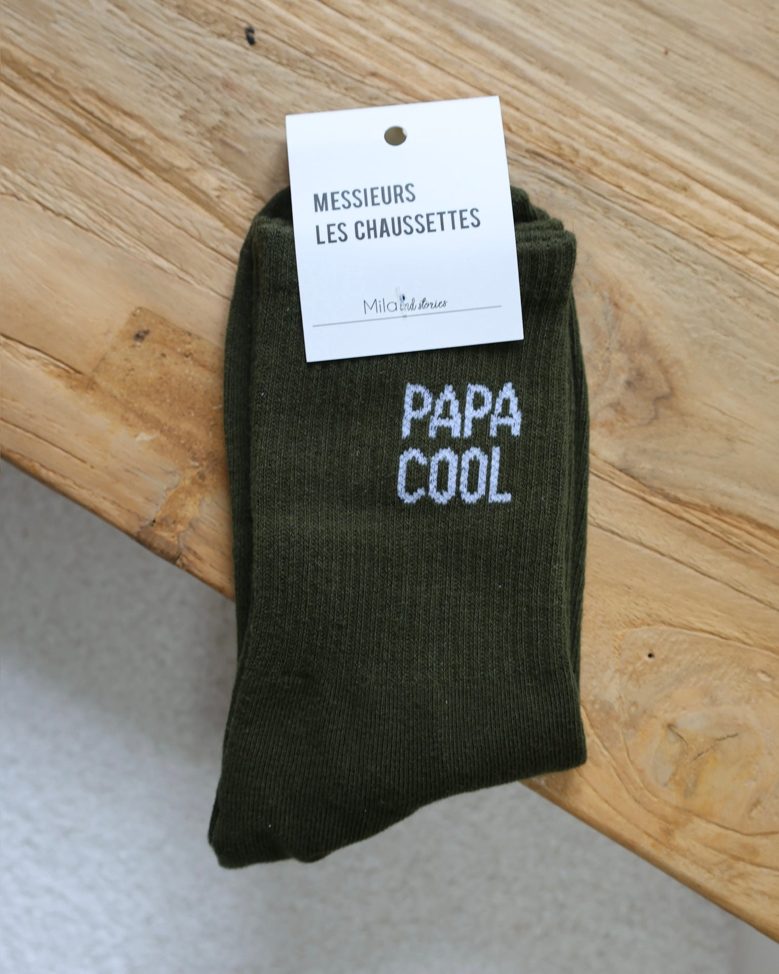 chaussettes "papa cool"