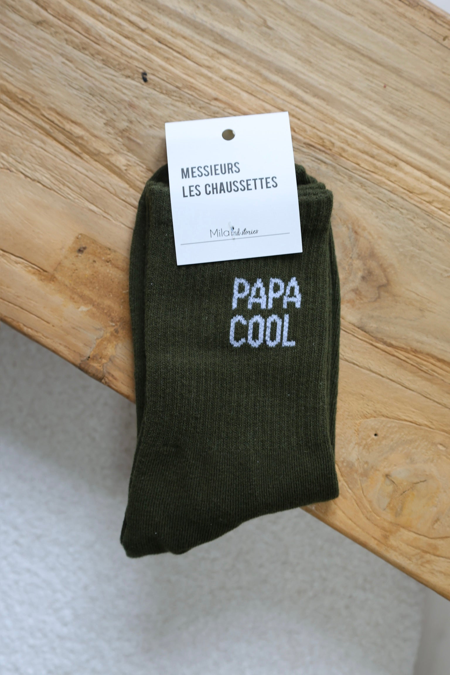 chaussettes "papa cool"