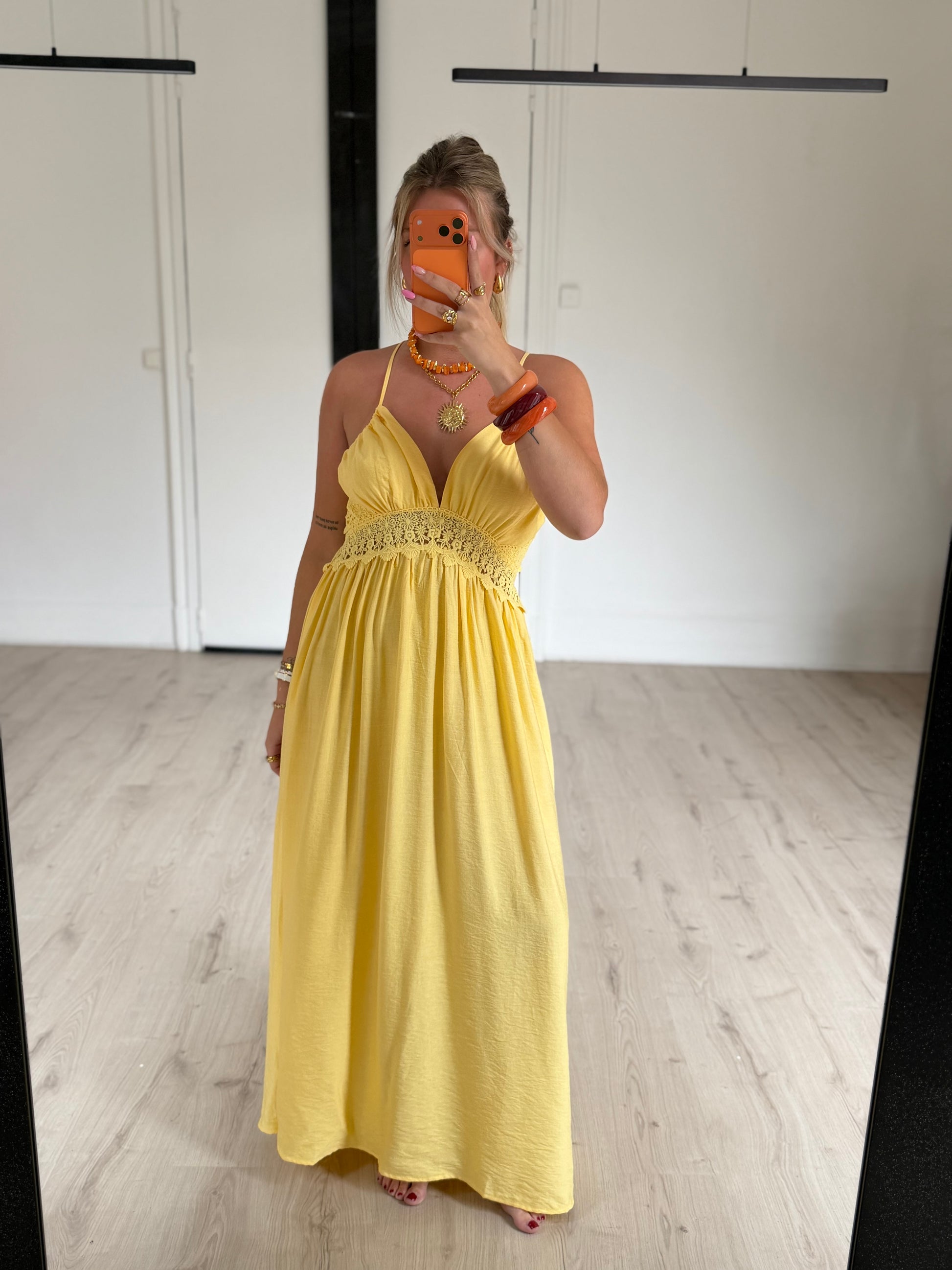 Robe dos nu "JUNE"