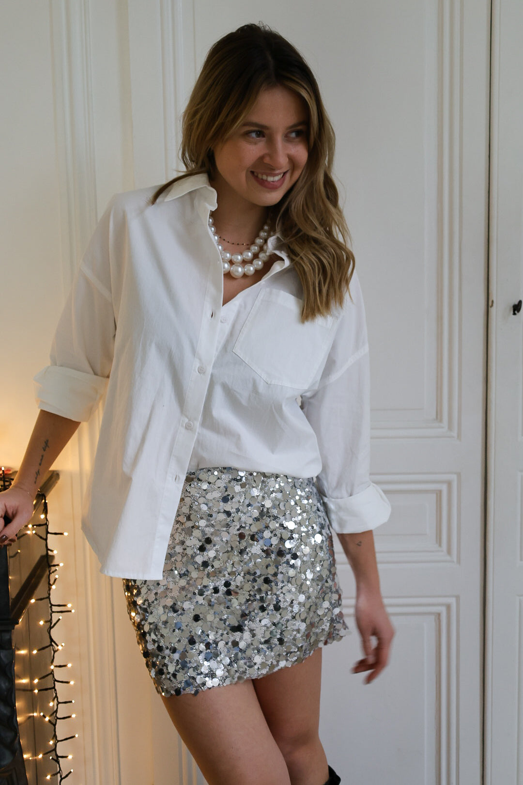 Jupe à sequin