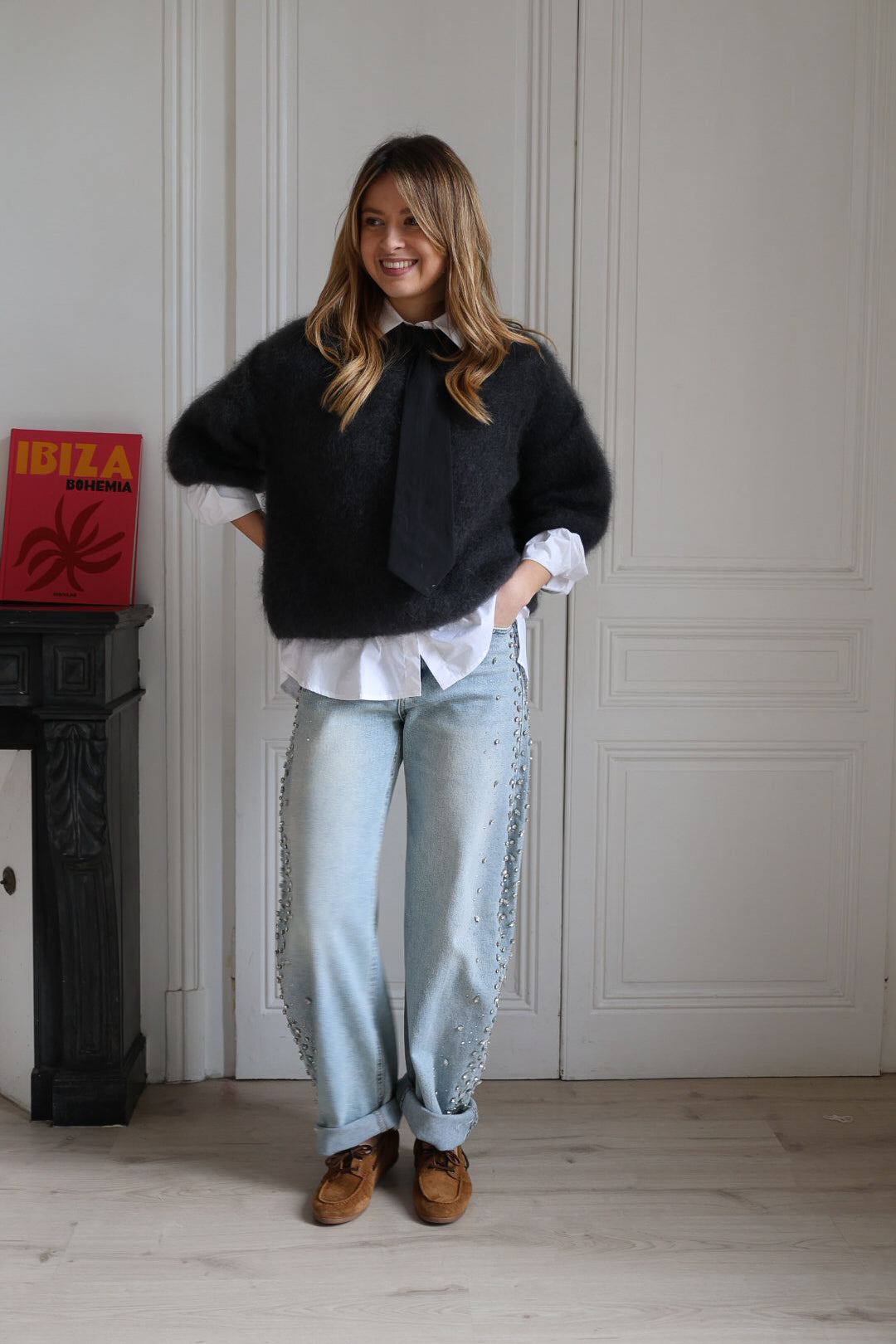chemise cravate