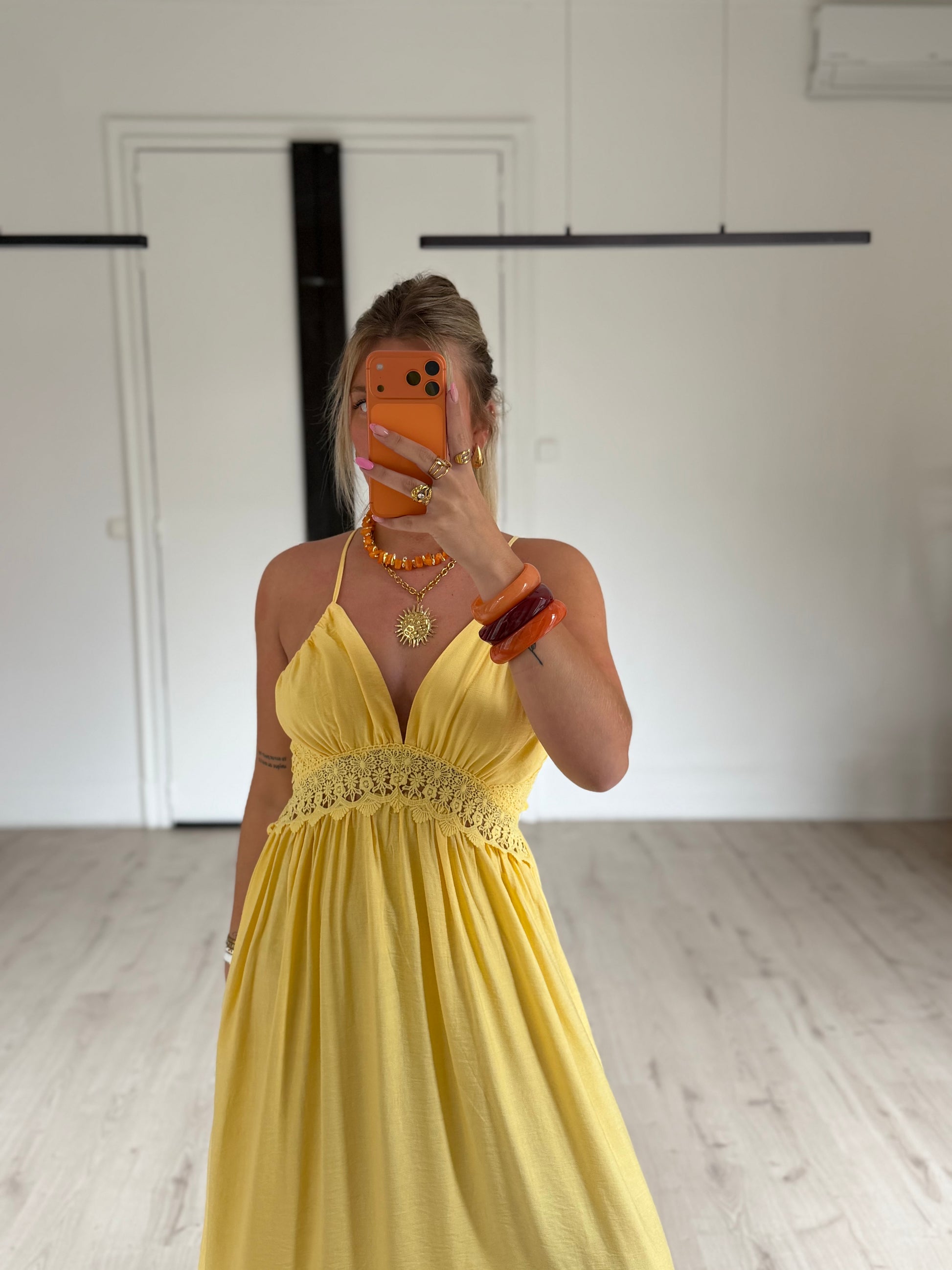 Robe dos nu "JUNE"
