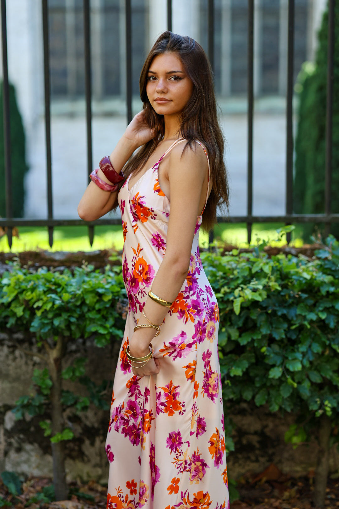 Robe longue « IRIS »