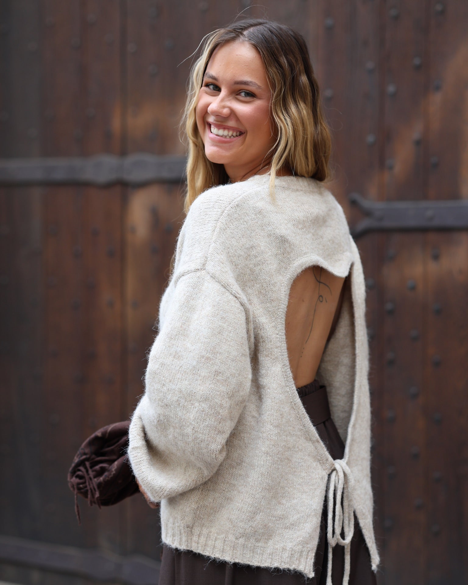 Pull dos nu coeur