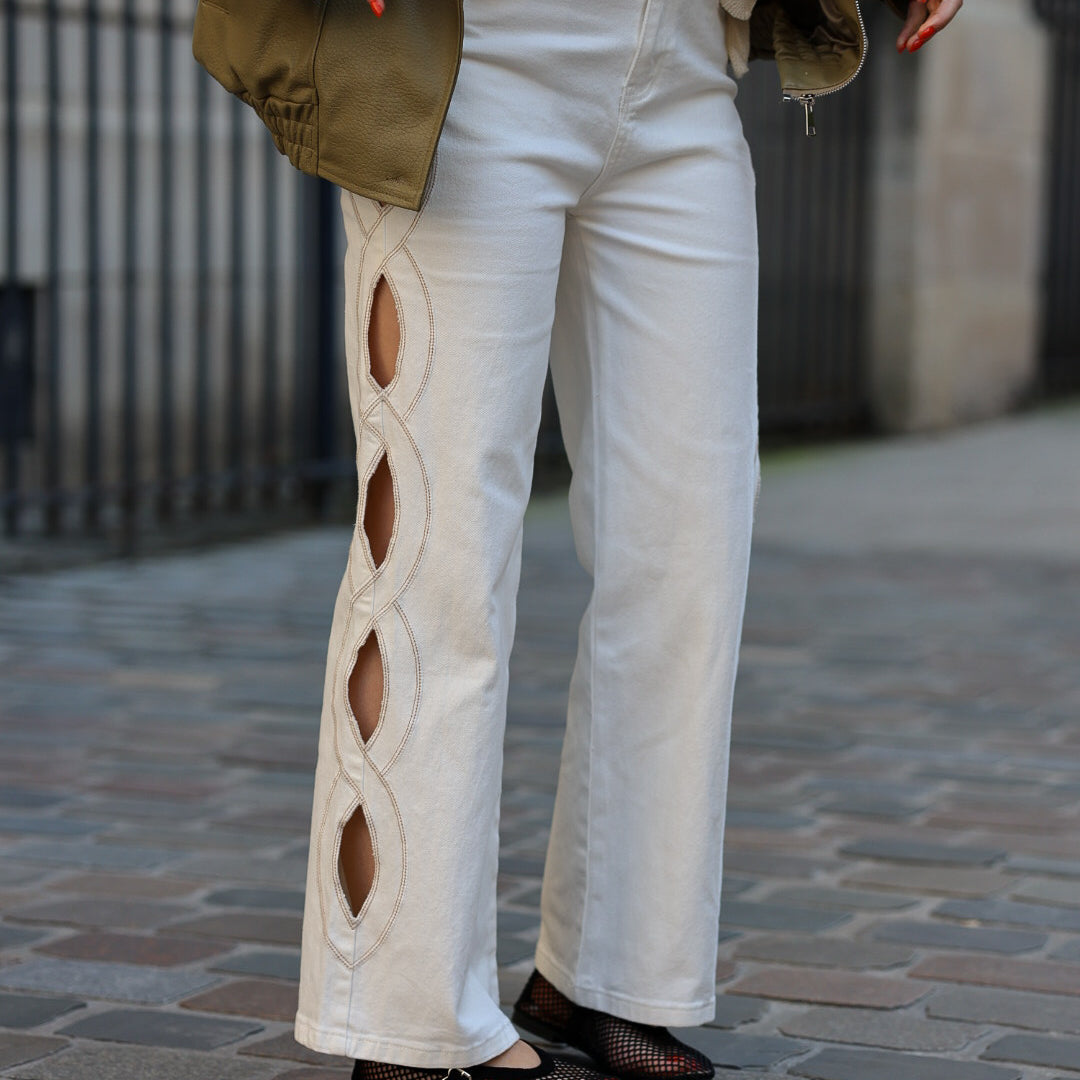 jeans ajouré "brandy"