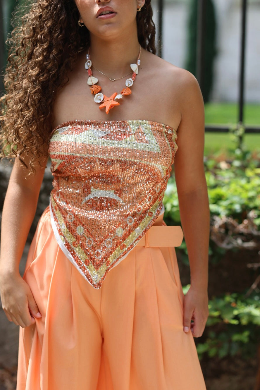 bandeau sequin