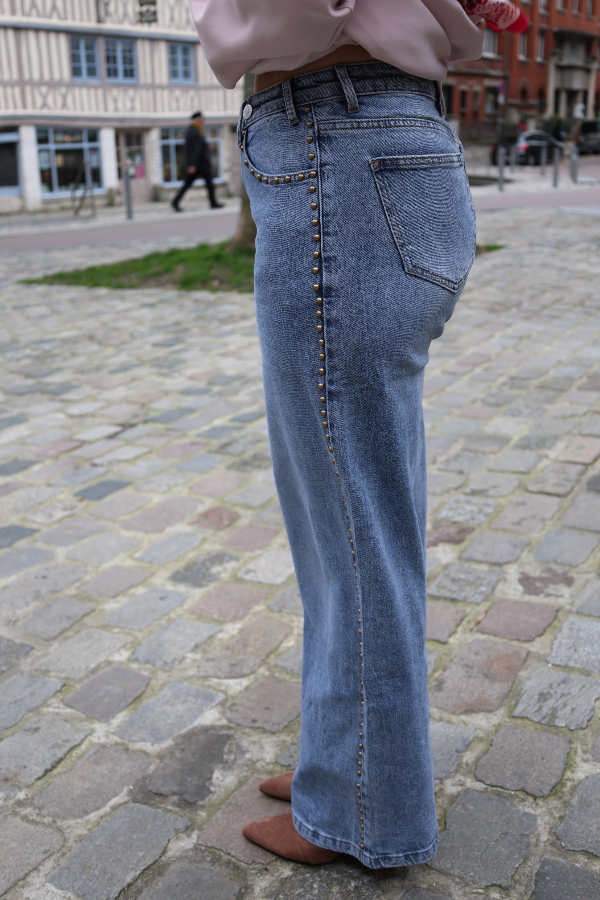 Jeans asymétrique