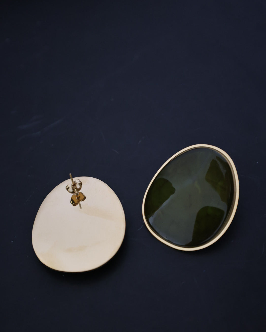 boucles d'oreilles "verde"