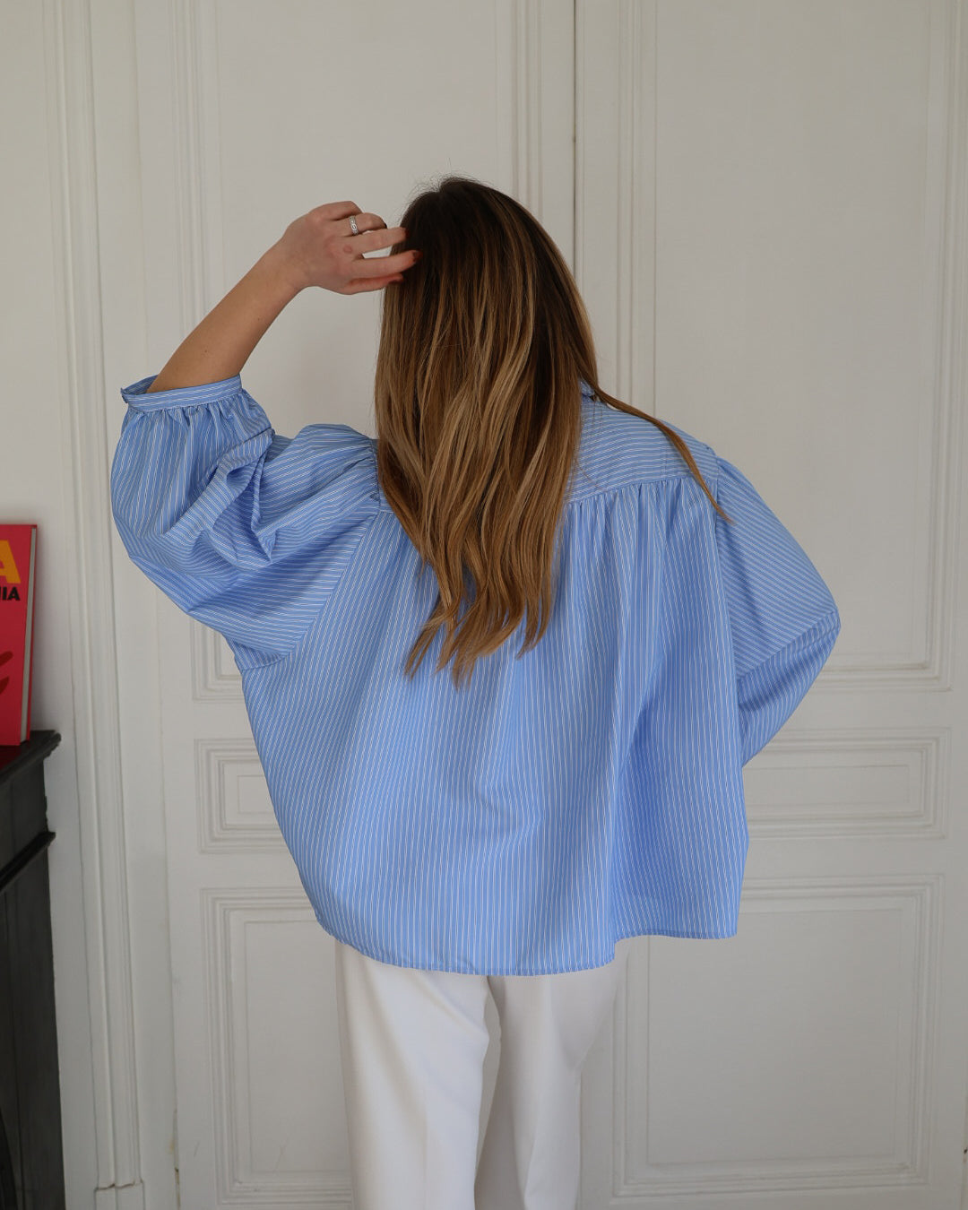 chemise "Victorine" à rayures