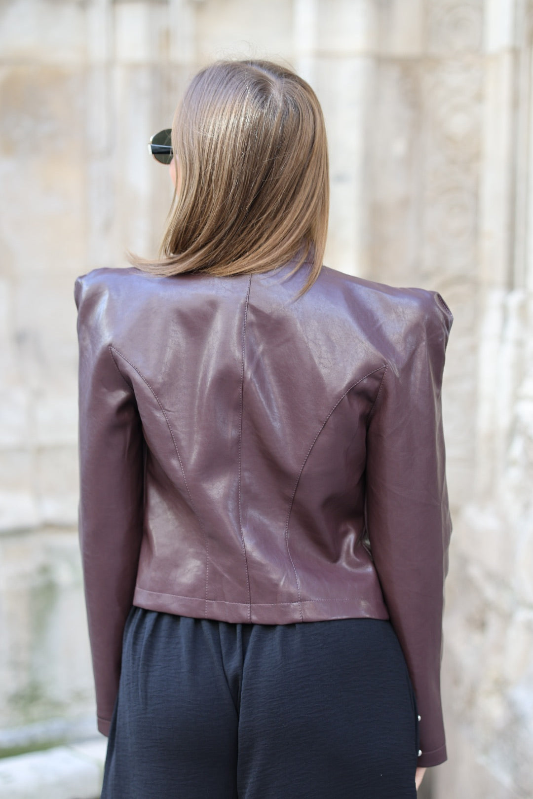 Veste en simili "Victorienne"
