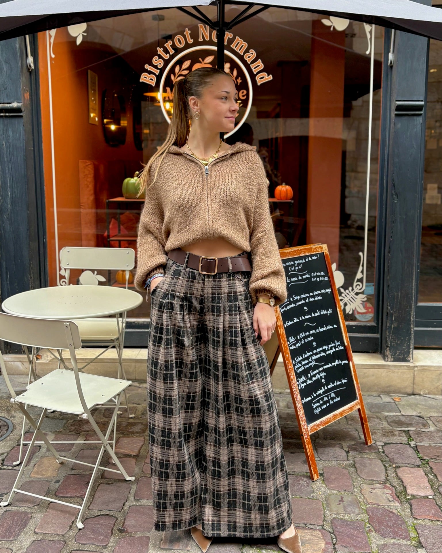 Pantalon PACO à carreaux