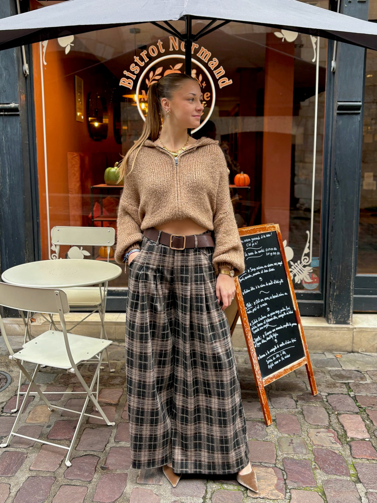 Pantalon PACO à carreaux