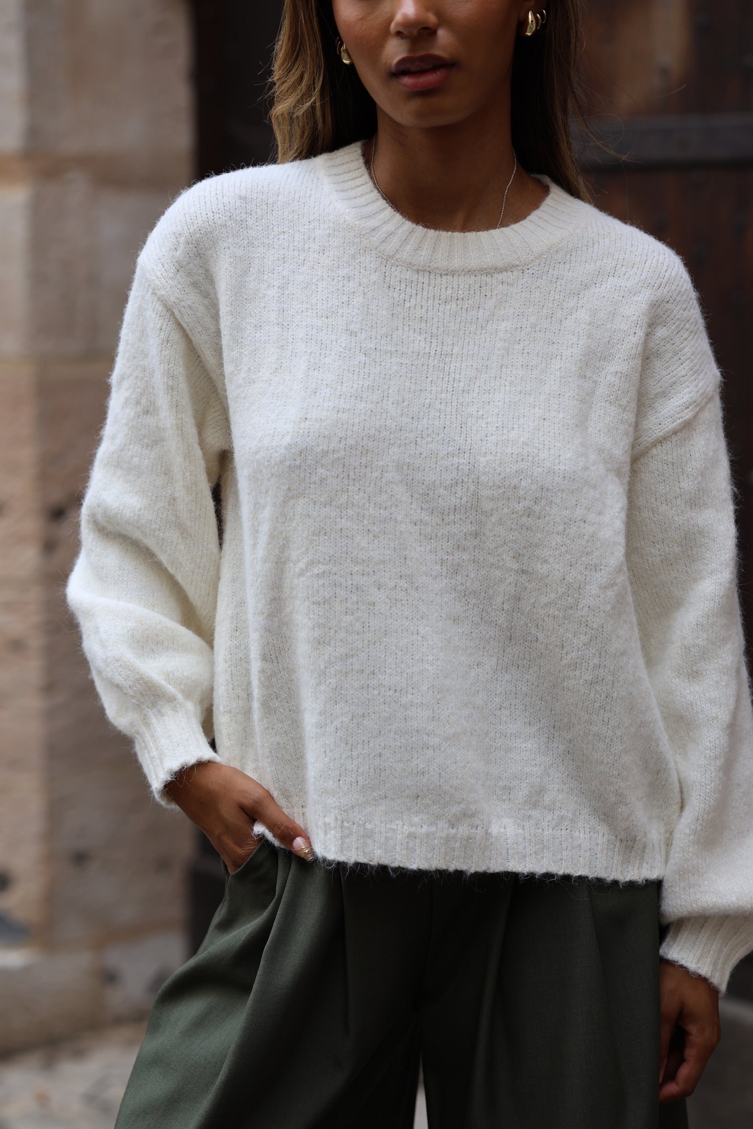 Pull dos nu coeur
