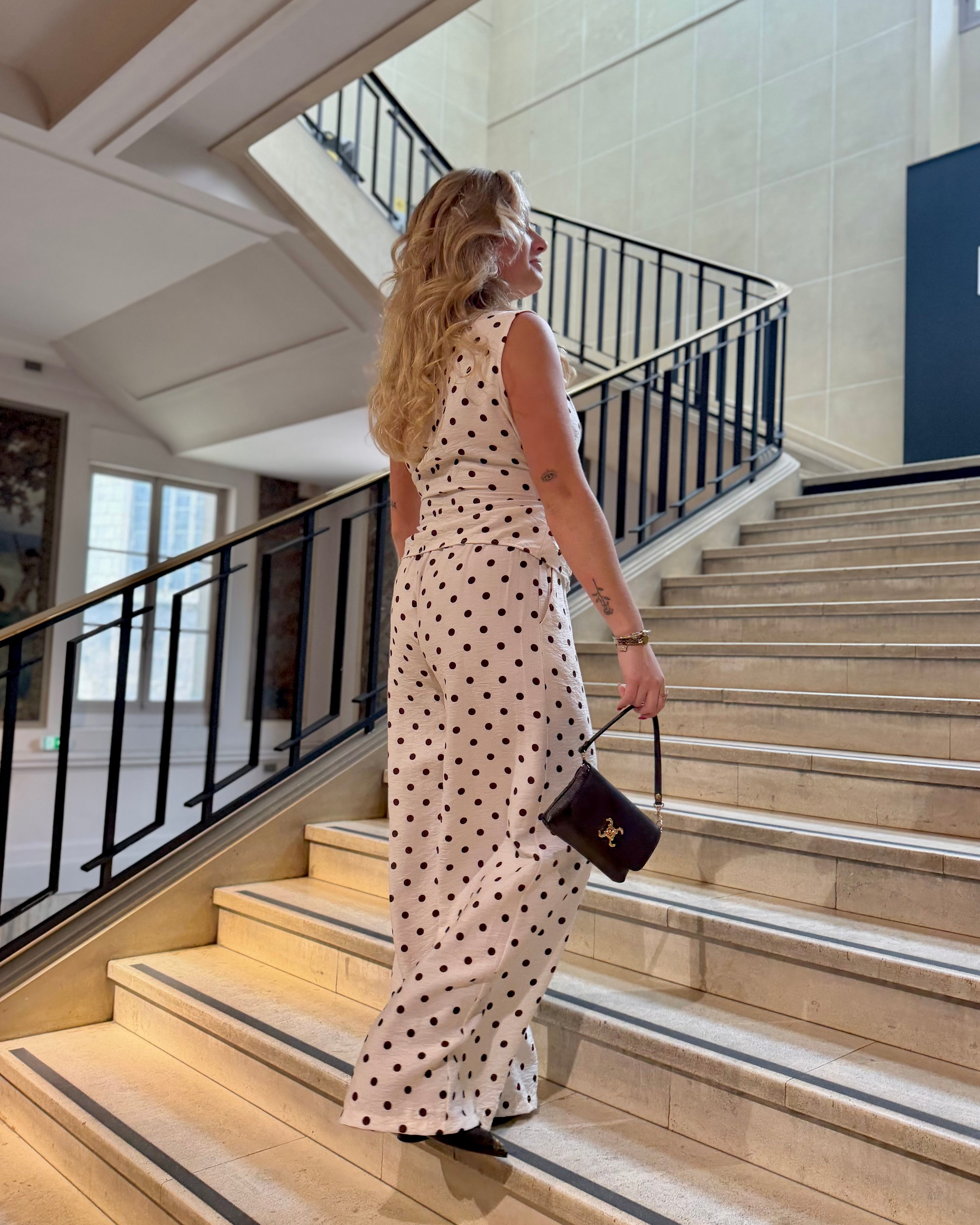 Pantalon à pois « MUSE »