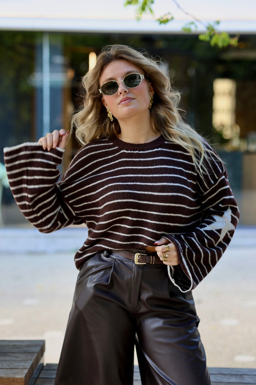 Pull à rayure "BONNIE"