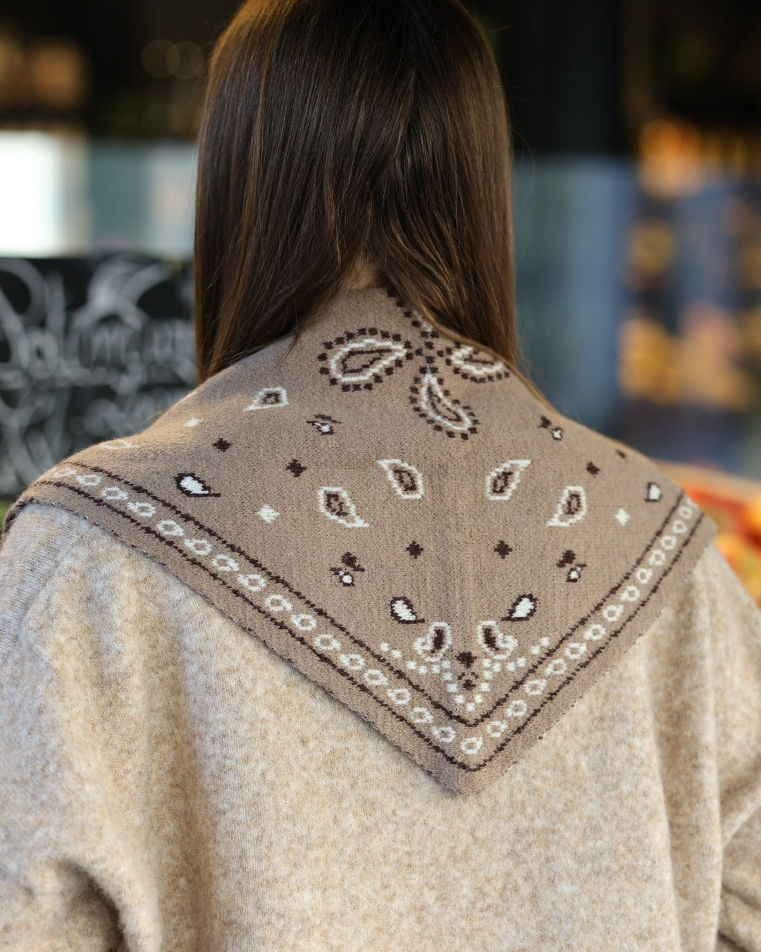 Écharpe triangle bandana