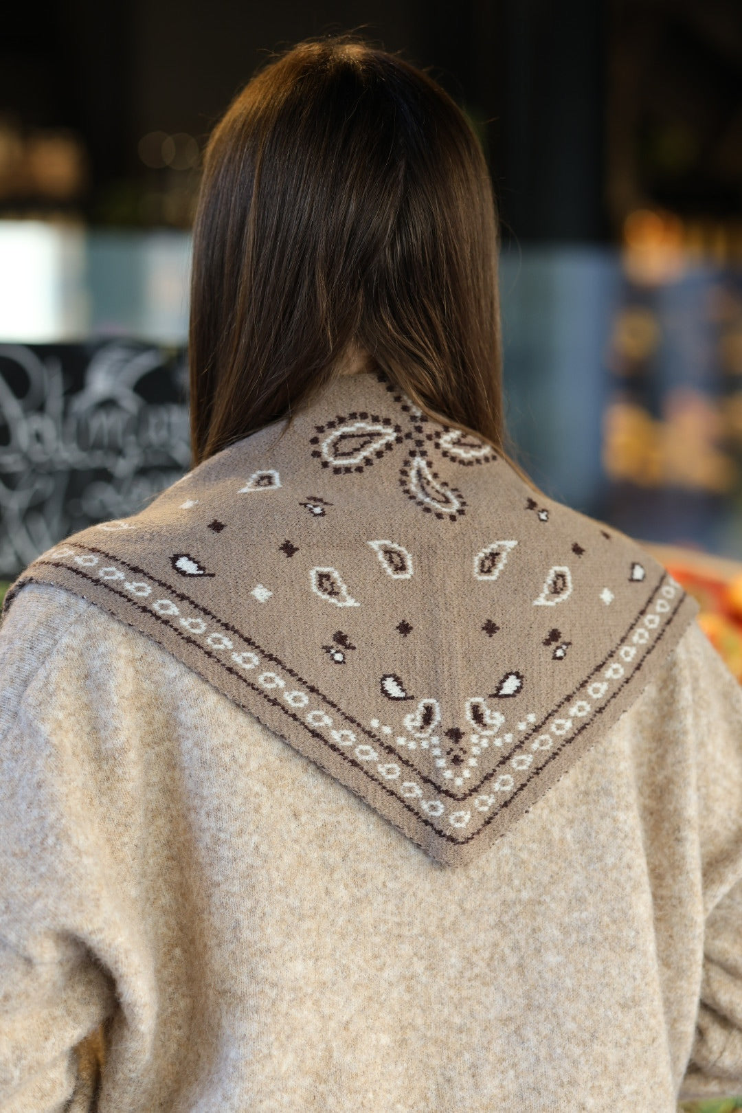 Écharpe triangle bandana