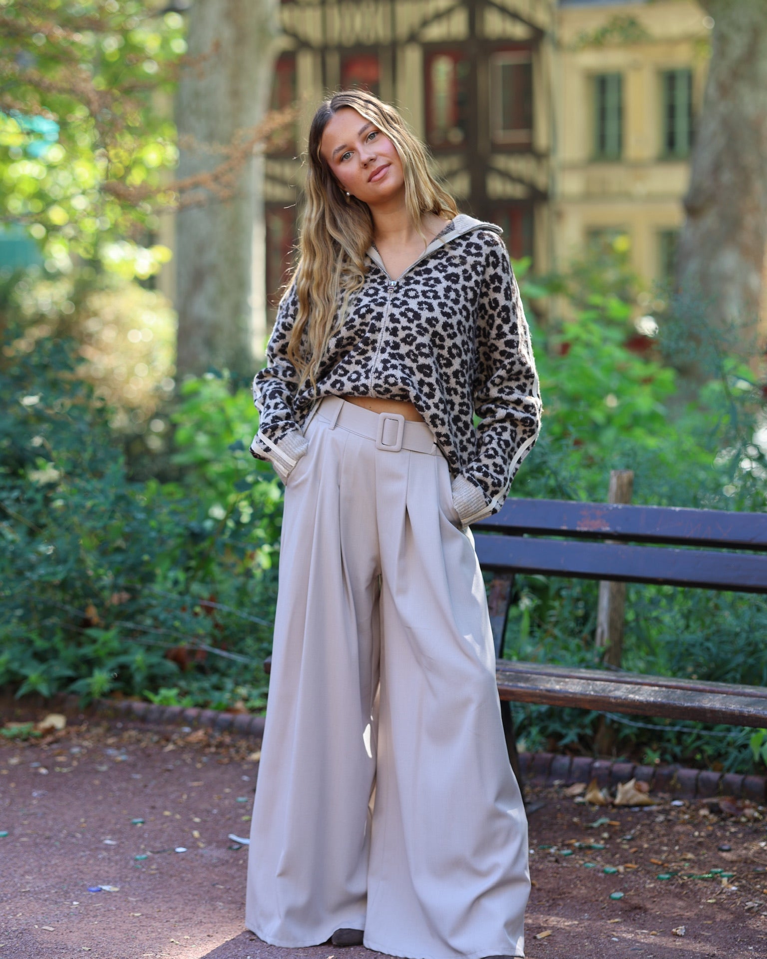 Pantalon de tailleur « PACO » uni
