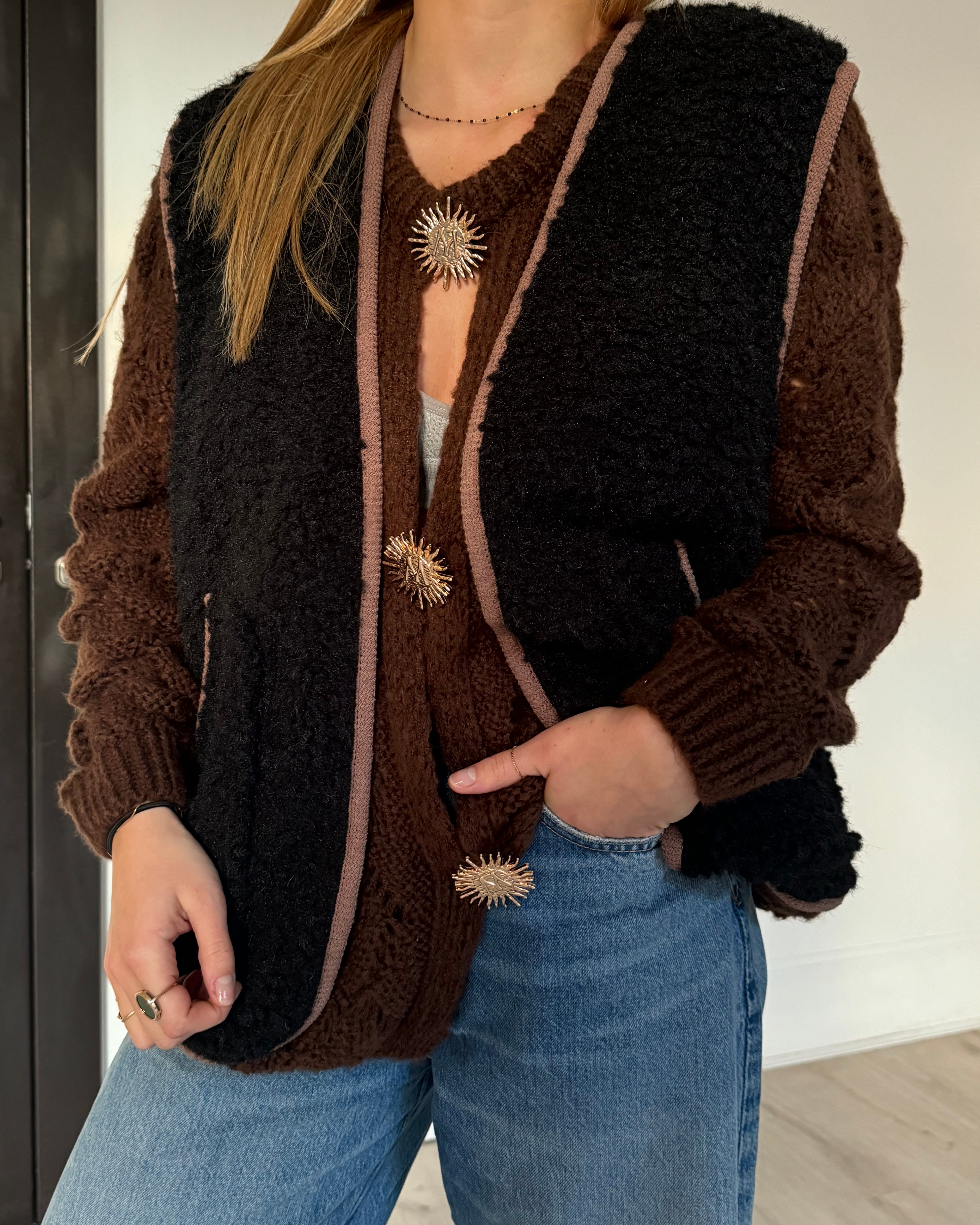gilet "j'adore"