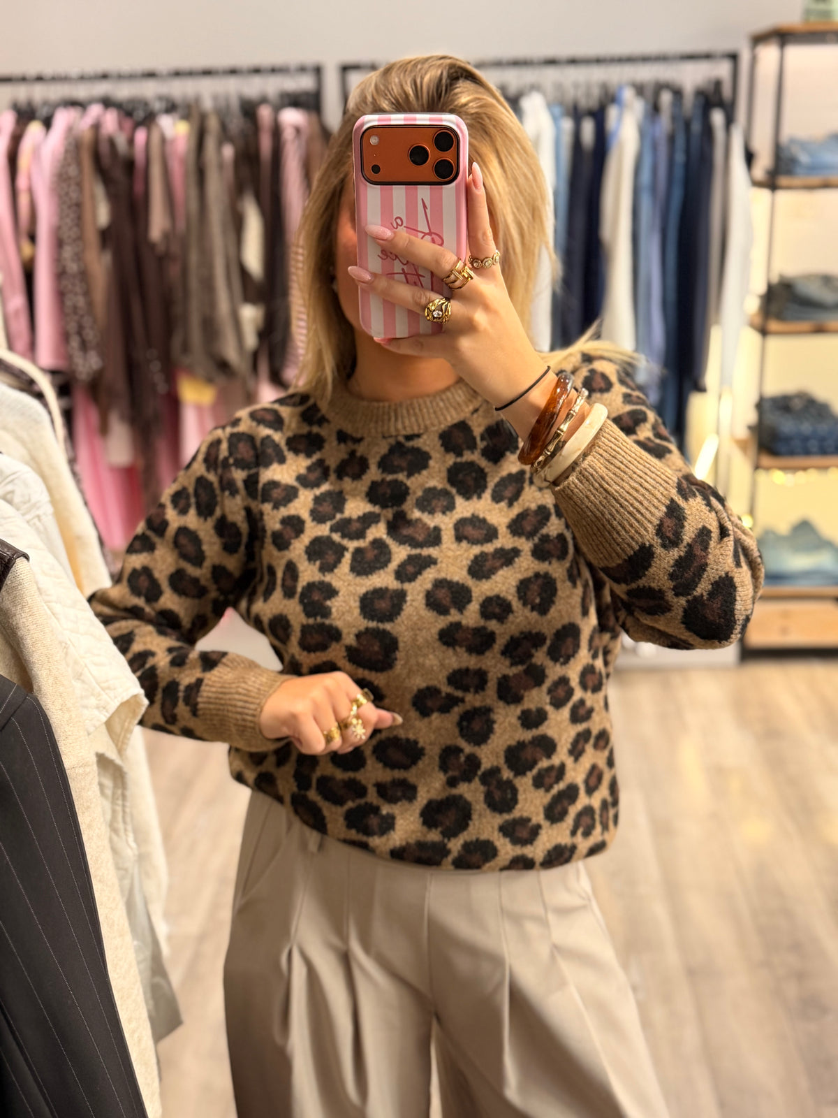 Pull léopard « NINA »