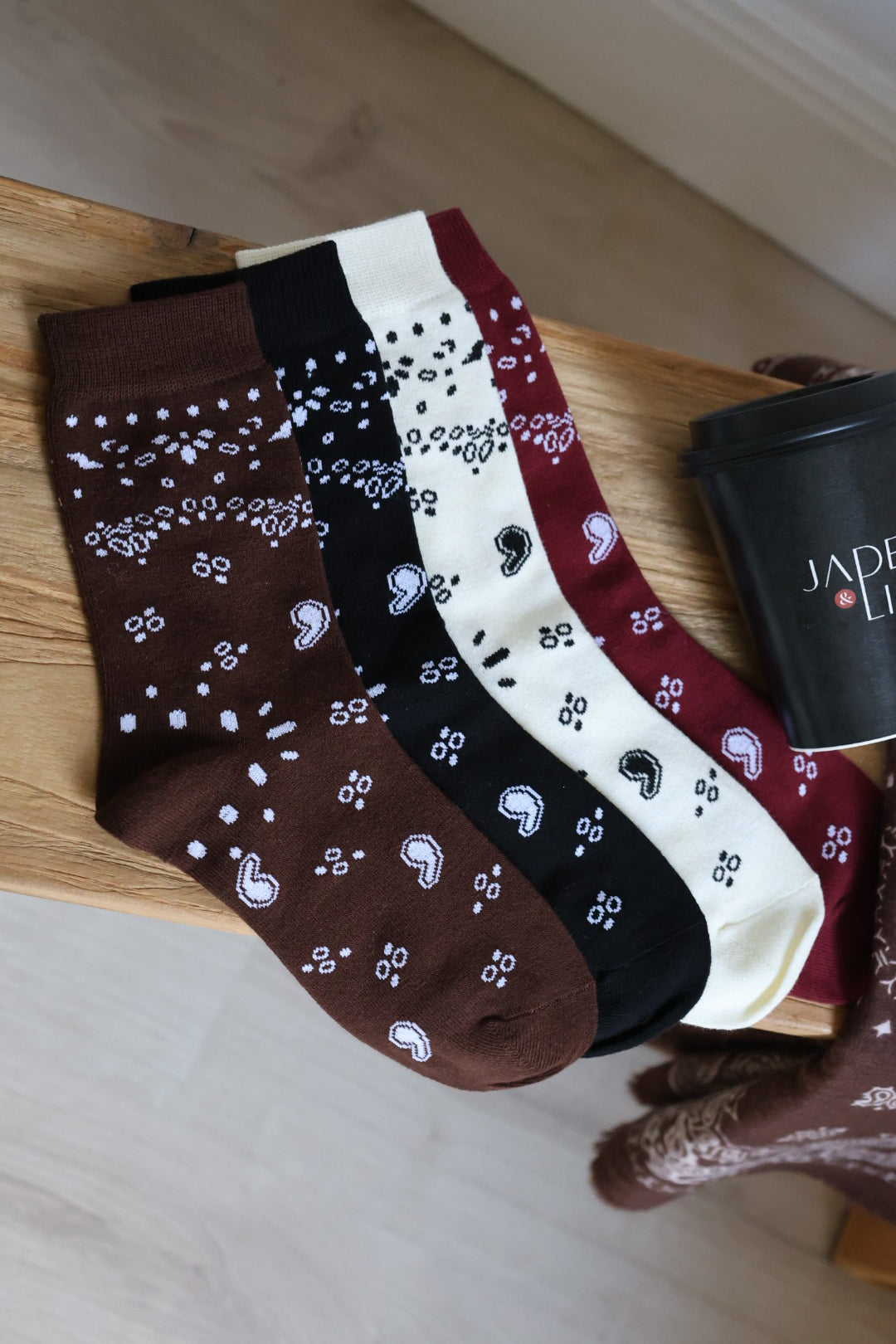 Chaussettes bandana