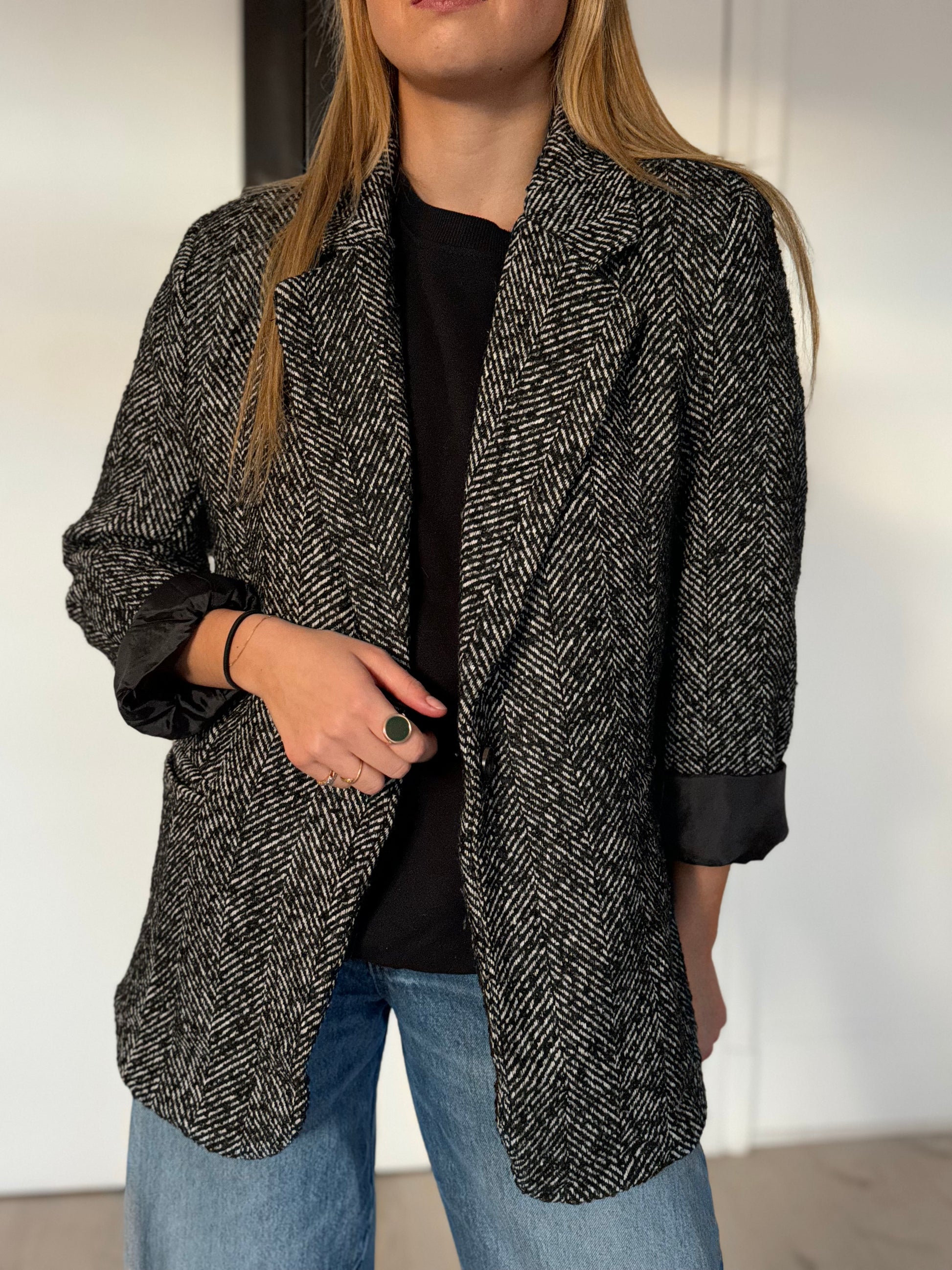 veste chevron nounours