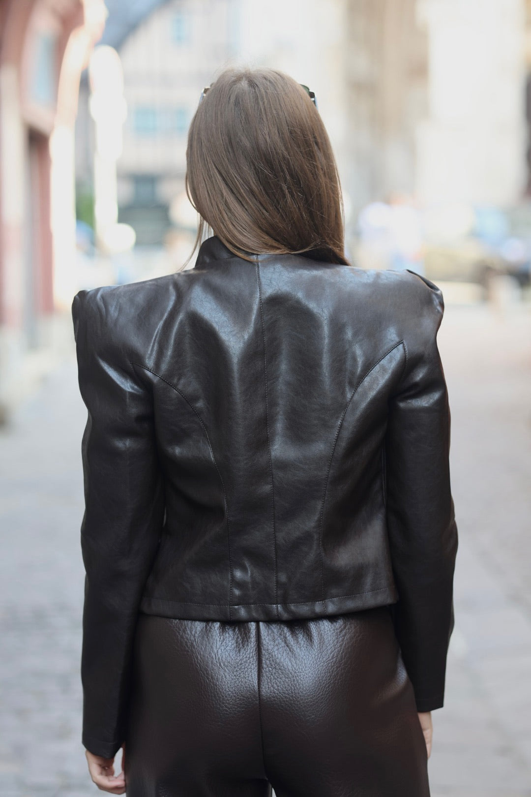 Veste en simili "Victorienne"