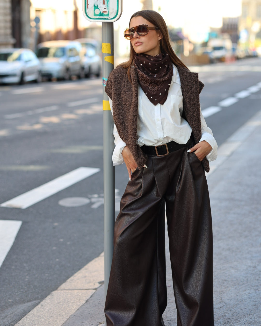 Pantalon "PACO" simili