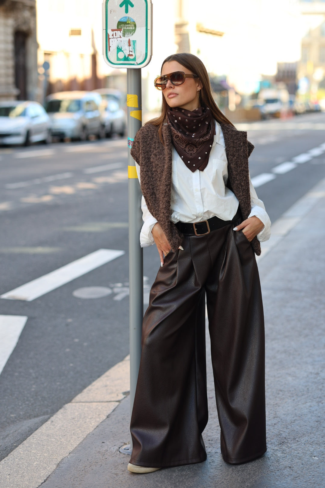 Pantalon "PACO" simili