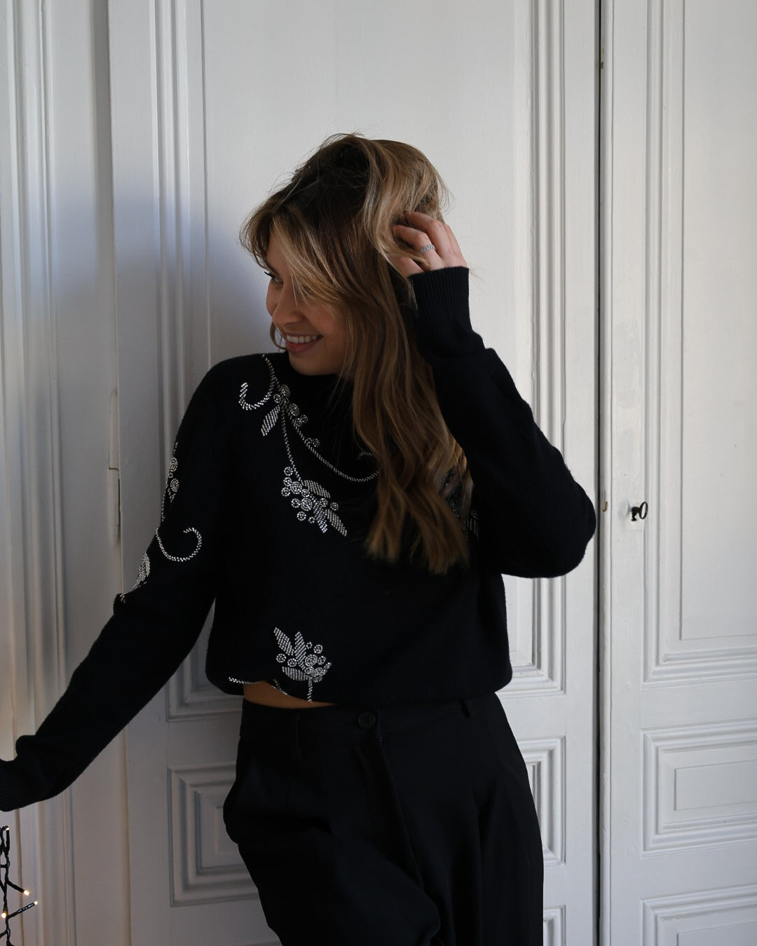 Pull « IRIS » noir