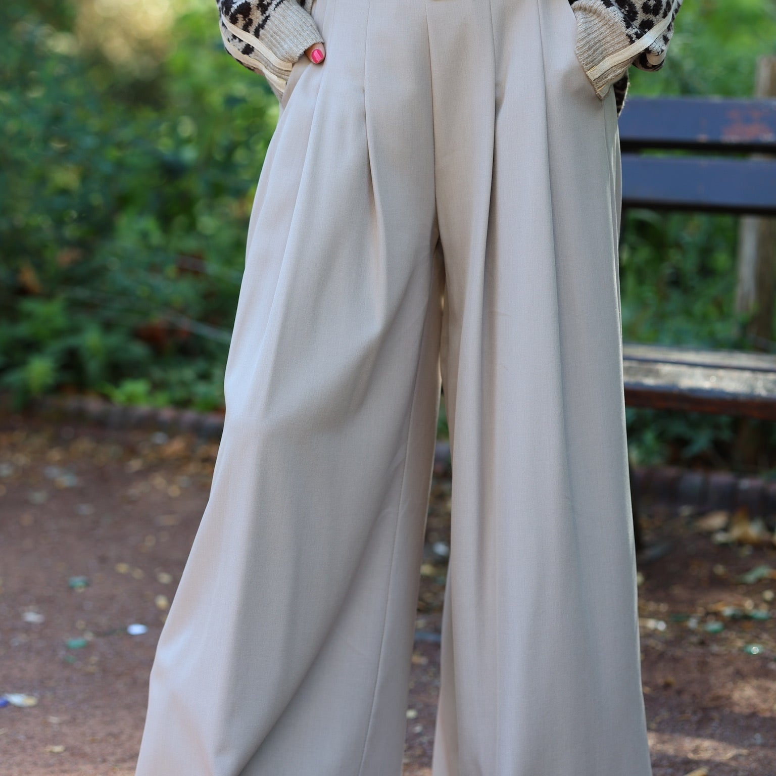 Pantalon de tailleur « PACO » uni