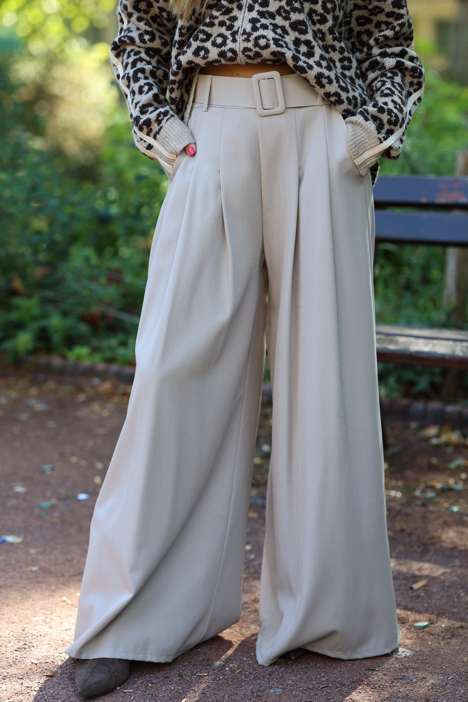 Pantalon de tailleur « PACO » uni
