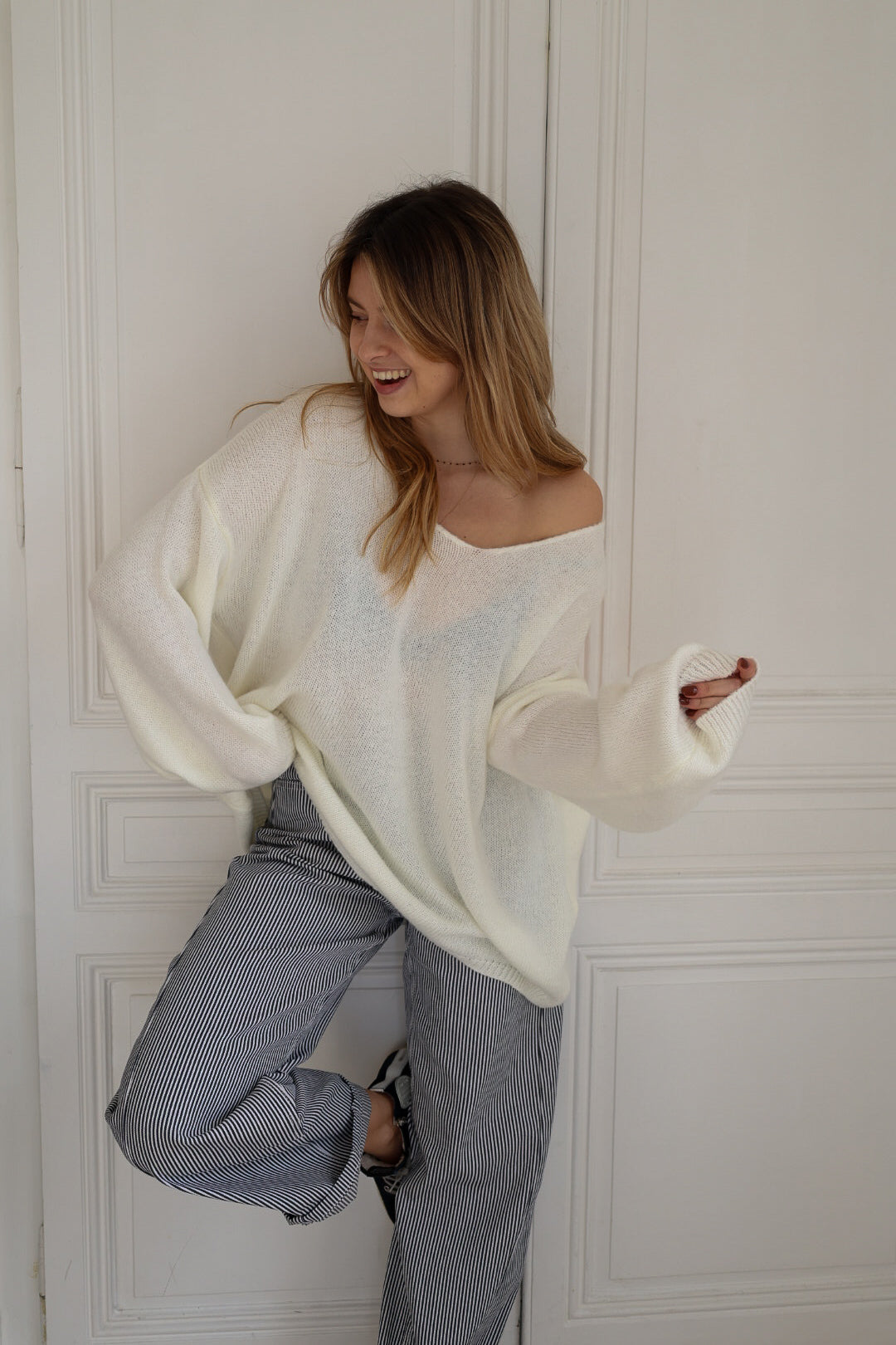 Pull "momlife" (grande taille)