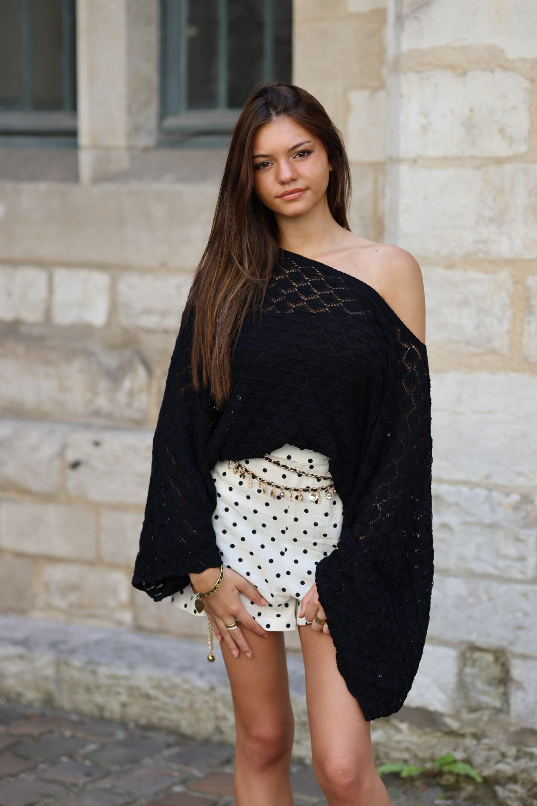 short à pois