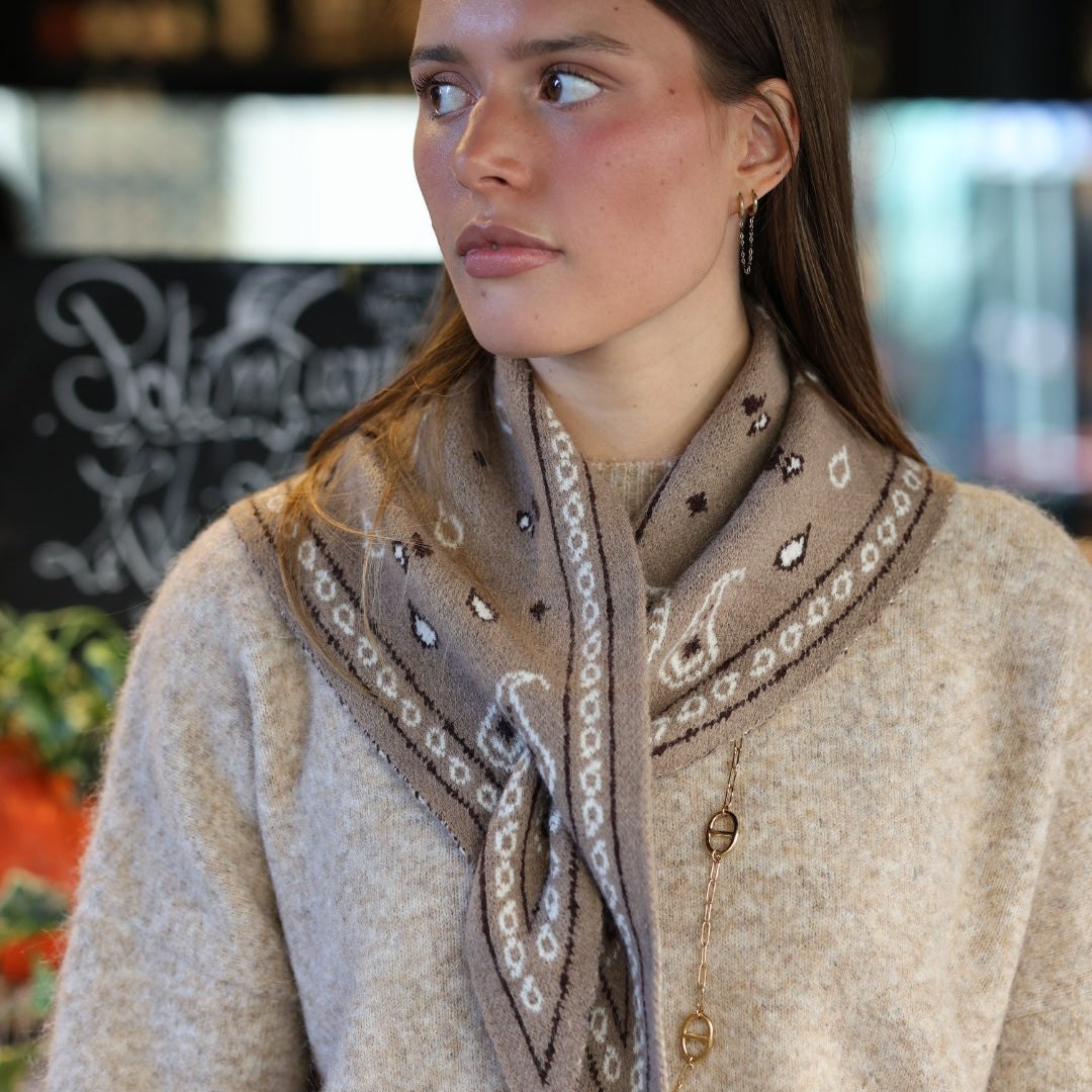Écharpe triangle bandana