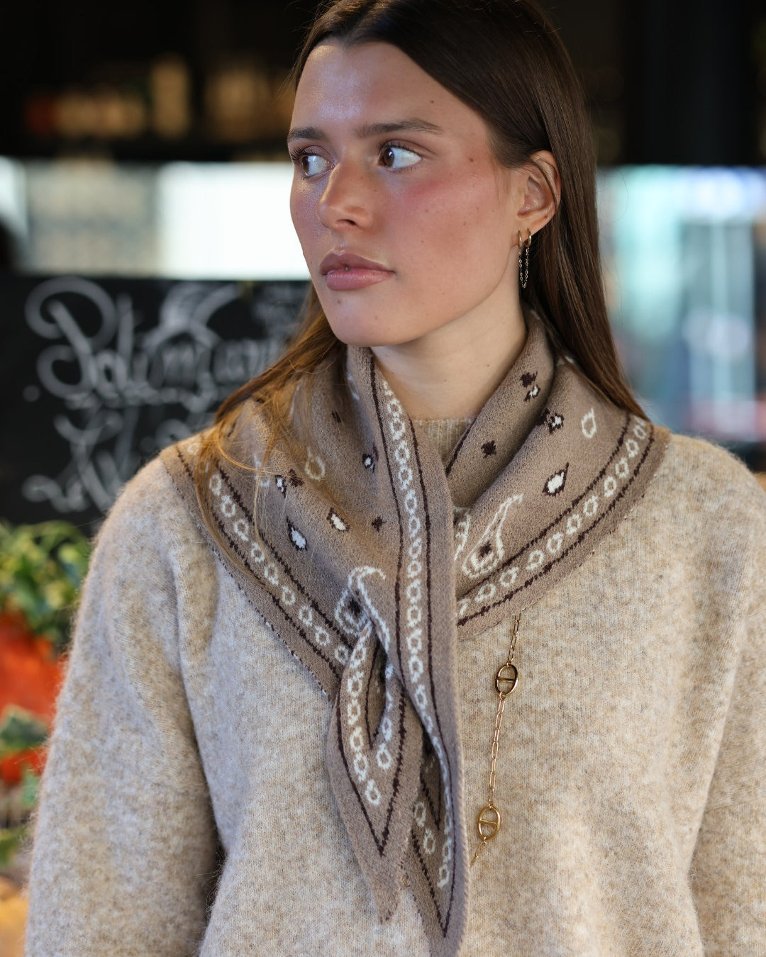 Écharpe triangle bandana