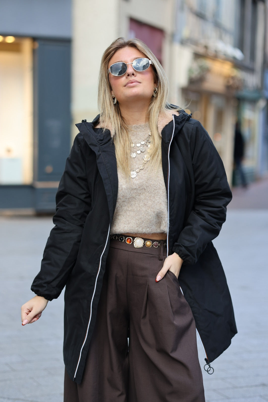 Parka longue