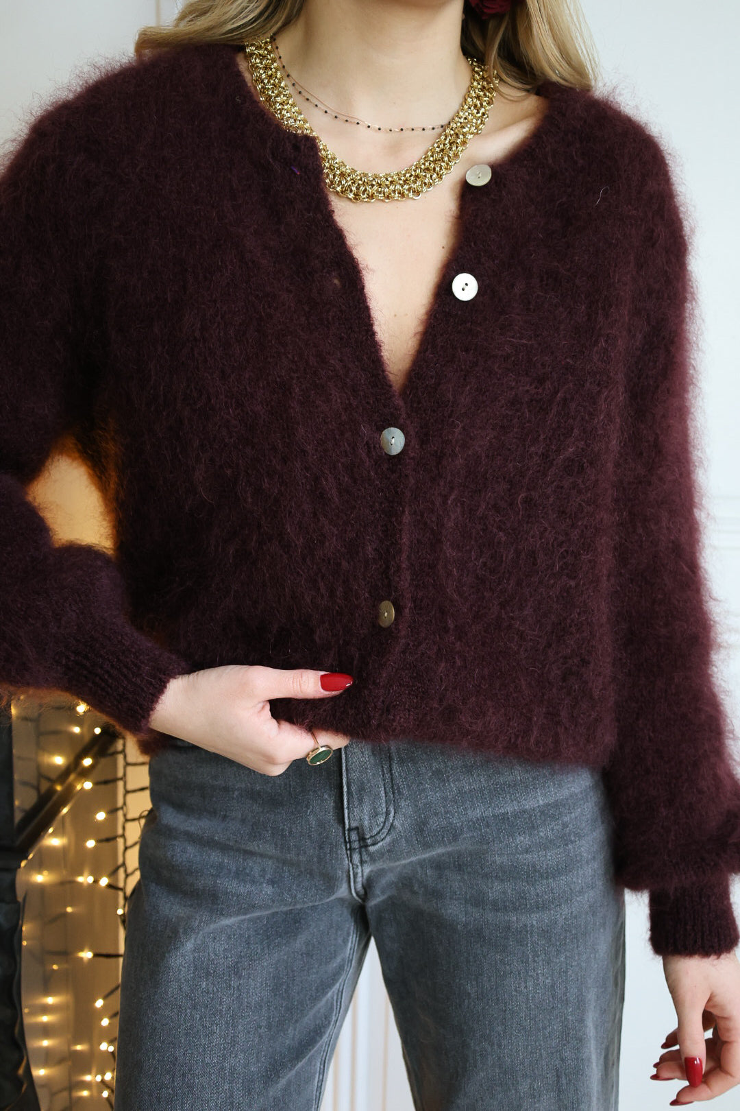 Gilet MOHAIR