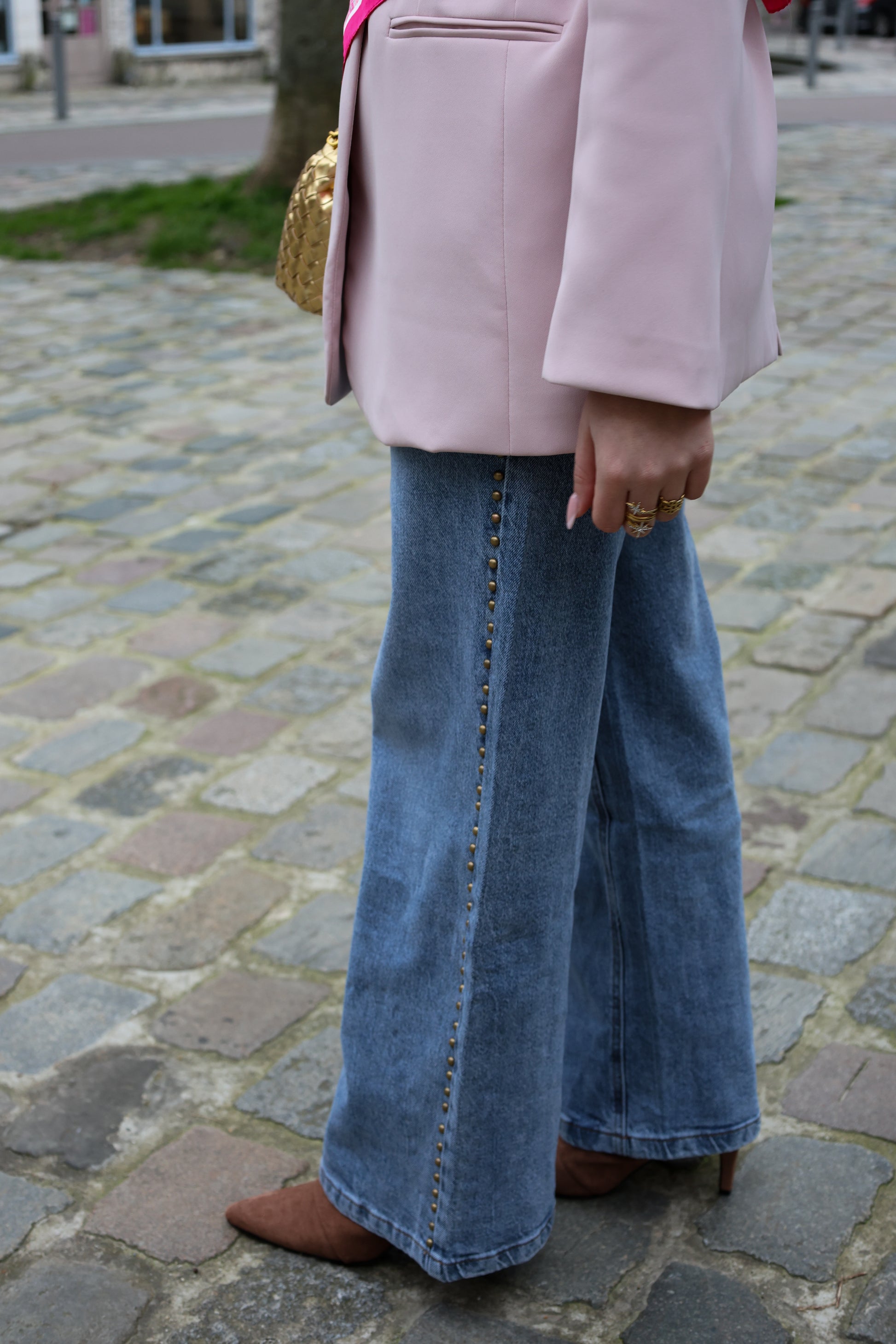 Jeans asymétrique